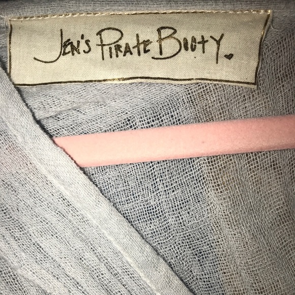 🆕 JEN’S PIRATE BOOTY ✨ Short Gauze Kaftan - Picture 4 of 4